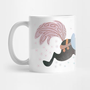 Retro Galloping Horse Mug